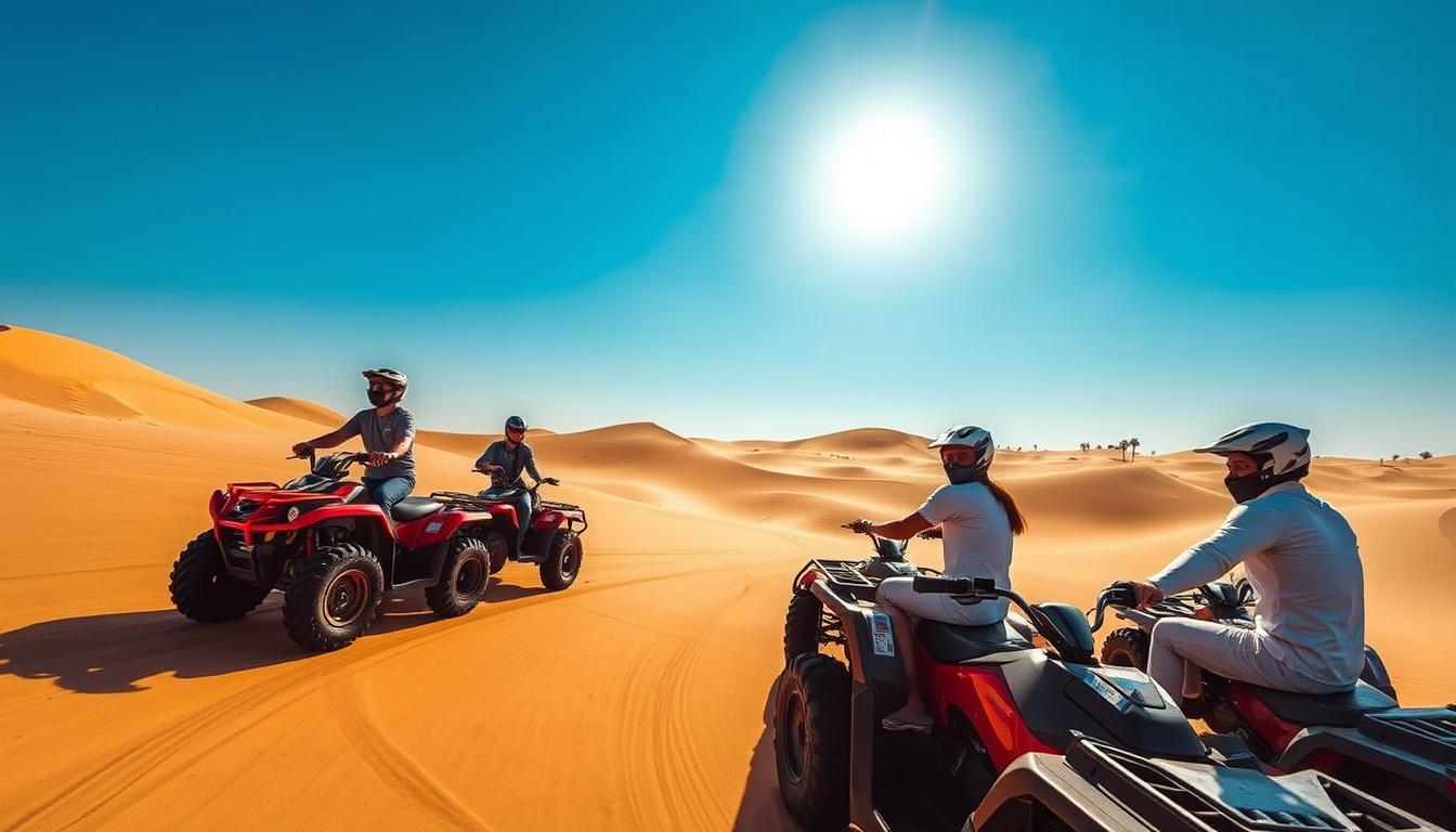 Quad adventure in Marrakech desert